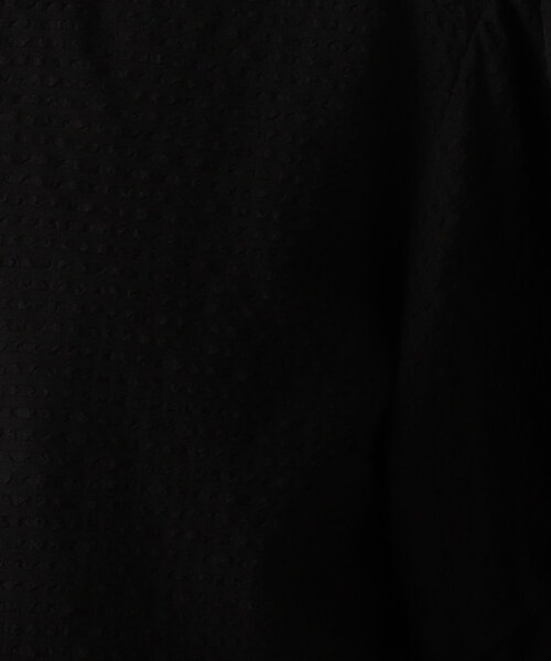 OPAQUE.CLIP（オペークドットクリップ）の「◆サッカーボリューム袖ブラウス（シャツ/ブラウス・レディース・ブラック/ホワイト系・38）」の10枚目の写真