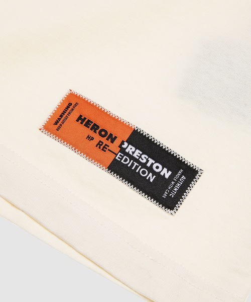 HERON PRESTON（ヘロンプレストン）の「SS TEE OS A.F. AUTHORIZED（Tシャツ/カットソー・メンズ・イエロー系その他・M/L/XL）」の4枚目の写真