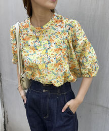 fredy emue | ギャザースリーブブラウス(シャツ/ブラウス)