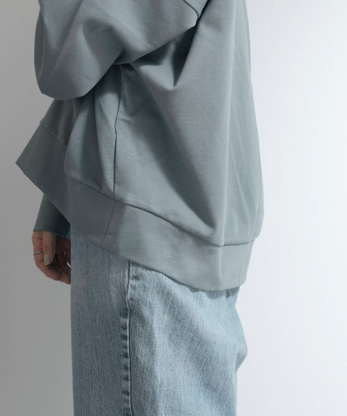 tシャツ 「別注」MIDIUMISOLID×TGM　Mock neck pullover レディース THE GOODLAND MARKET tシャツ 「別注」MIDIUMISOLID×TGM Mock