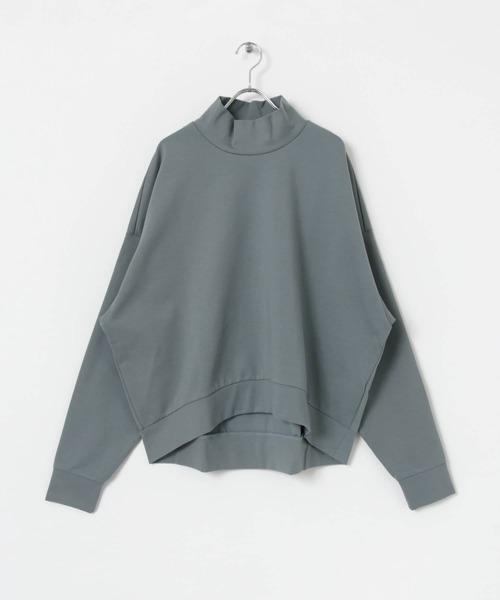 tシャツ 「別注」MIDIUMISOLID×TGM　Mock neck pullover レディース THE GOODLAND MARKET tシャツ 「別注」MIDIUMISOLID×TGM Mock
