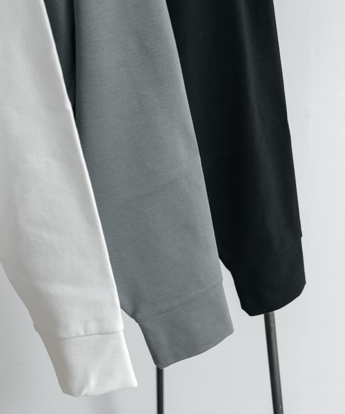 tシャツ 「別注」MIDIUMISOLID×TGM　Mock neck pullover レディース THE GOODLAND MARKET tシャツ 「別注」MIDIUMISOLID×TGM Mock