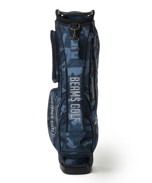 BEAMS GOLF / ブルーグレー カモフラージュ スタンドキャディバッグ