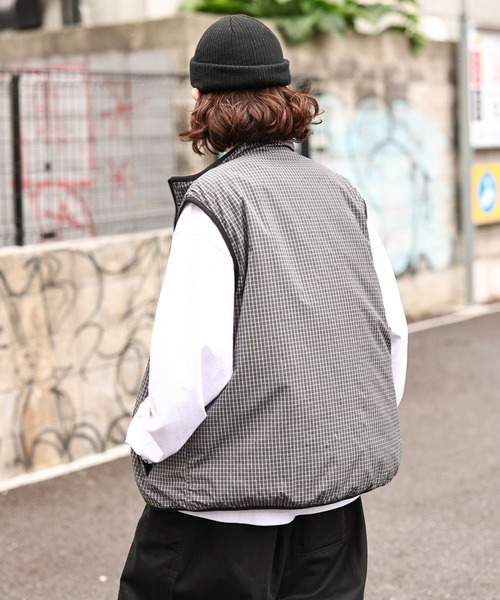 セール】WEGO/【2WAY】リバーシブルナイロンベスト（ベスト