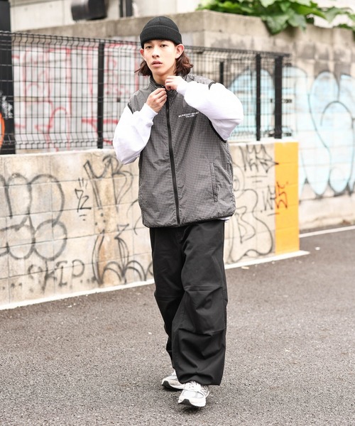 malbon オリーブグリーン 軽量ナイロン ベスト Malbon Golf(マルボンゴルフ) ベスト・ジレ(メンズ) - 海外通販