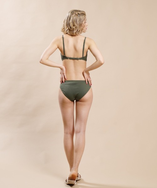 CRONOS オレンジ ビキニ フリーサイズ CRONOS WOMEN 2STRIPES BIKINI【ORANGE】