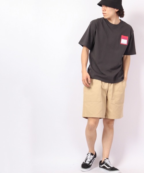 MONT KEMMEL（モンケメル）の「MONT KEMMEL タグプリントTシャツ（Tシャツ/カットソー・メンズ・ホワイト/アイボリー/チャコール/ブルー・38/36/40）」の16枚目の写真