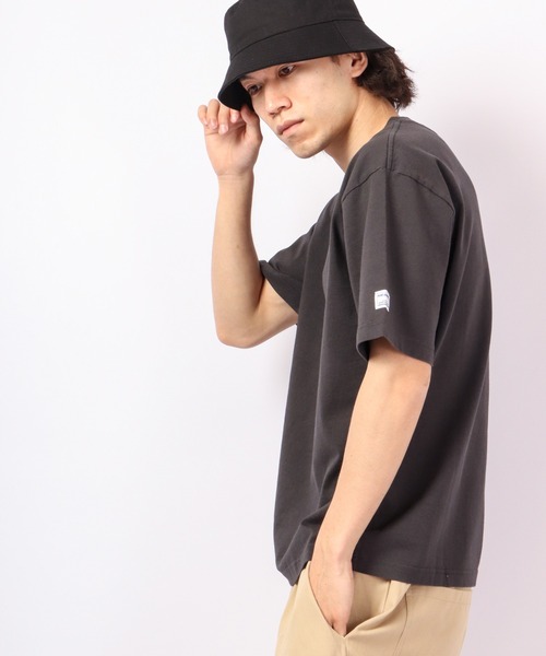 MONT KEMMEL（モンケメル）の「MONT KEMMEL タグプリントTシャツ（Tシャツ/カットソー・メンズ・ホワイト/アイボリー/チャコール/ブルー・38/36/40）」の14枚目の写真