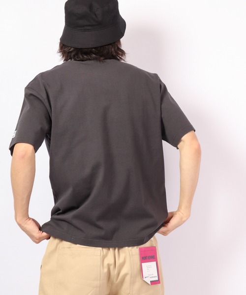 MONT KEMMEL（モンケメル）の「MONT KEMMEL タグプリントTシャツ（Tシャツ/カットソー・メンズ・ホワイト/アイボリー/チャコール/ブルー・38/36/40）」の15枚目の写真