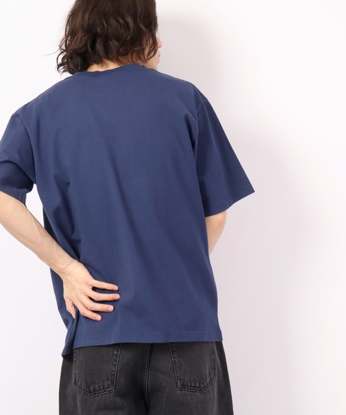 MONT KEMMEL（モンケメル）の「MONT KEMMEL タグプリントTシャツ（Tシャツ/カットソー・メンズ・ホワイト/アイボリー/チャコール/ブルー・38/36/40）」の19枚目の写真