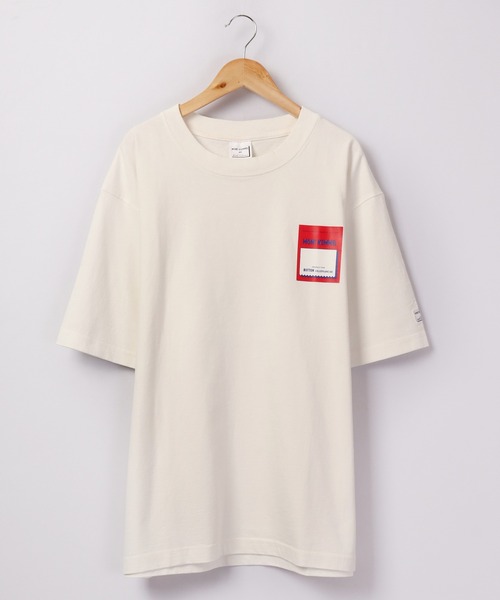 MONT KEMMEL（モンケメル）の「MONT KEMMEL タグプリントTシャツ（Tシャツ/カットソー・メンズ・ホワイト/アイボリー/チャコール/ブルー・38/36/40）」の22枚目の写真