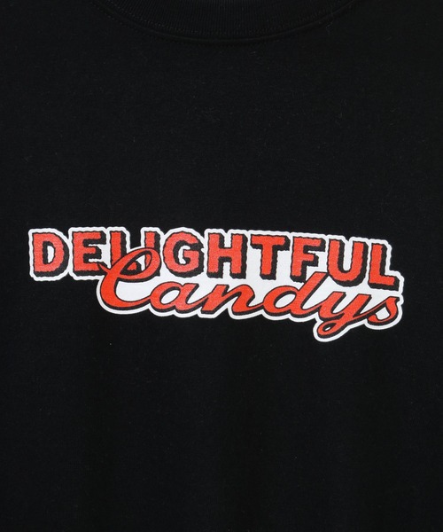 Candy Stripper(キャンディストリッパー)の「DELIGHTFUL CANDYS L/S Tシャツ(Tシャツ/カットソー・レディース・ライトブルー/オフホワイト/ブラック・2)」の7枚目の写真
