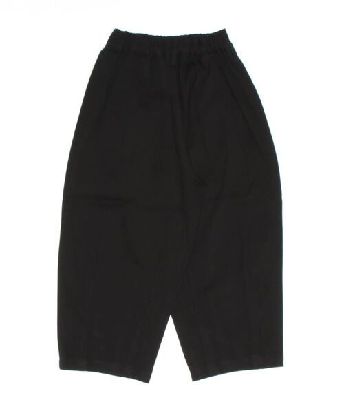 coca(coca)(コカ)の「キッズ ワイドシルエットタックパンツ(その他パンツ・キッズ・ブラック/ベージュ・100/110/120/130)」の3枚目の写真