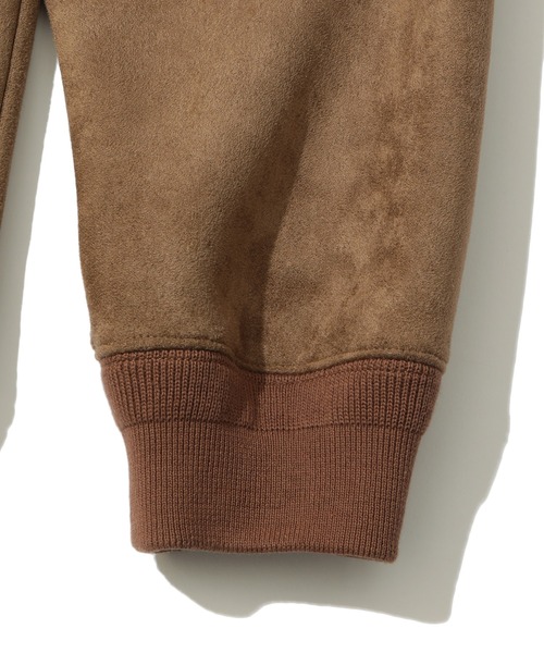 MEN'S BIGI(メンズビギ)の「スエードダンボールパーカ(パーカー・メンズ・ライトグレー/ブラウン/グリーン・01/02/03)」の20枚目の写真