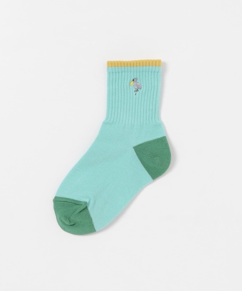 URBAN RESEARCH DOORS（アーバンリサーチドアーズ）の「アニマル刺繍ソックス(KIDS)（ソックス/靴下・キッズ・ホワイト系その他/ブルー系その他・16-18/19-21cm）」の5枚目の写真