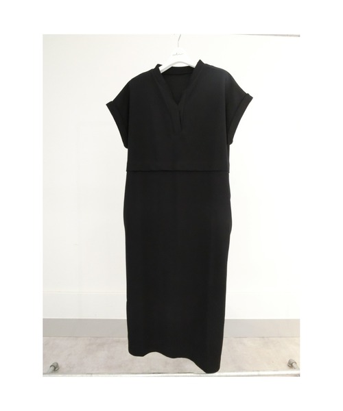 ulu(ウル)の「Ponch skipper layered dress(ワンピース・レディース・ブラック・FREE)」の14枚目の写真