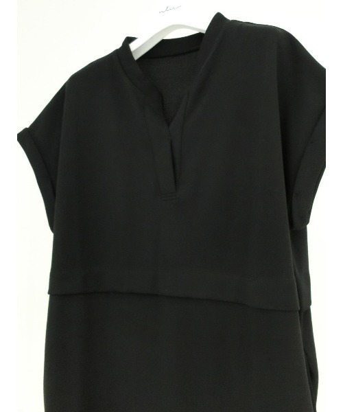 ulu(ウル)の「Ponch skipper layered dress(ワンピース・レディース・ブラック・FREE)」の15枚目の写真