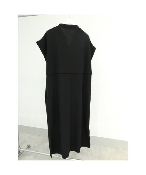 ulu(ウル)の「Ponch skipper layered dress(ワンピース・レディース・ブラック・FREE)」の3枚目の写真