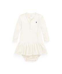 POLO RALPH LAUREN CHILDRENSWEAR（ポロ ラルフ ローレン チルドレンズウェア）の「ワッフルニット ヘンリー ドレス & ブルマー（ワンピース・キッズ）」