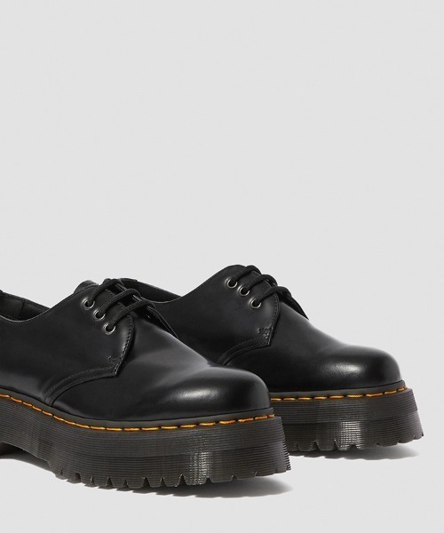 Dr. Martens（ドクターマーチン）の「Dr.Martens/ドクターマーチン/1461 QUAD 3 ホール シューズ（ブーツ・メンズ・ブラック・8/10/9）」の9枚目の写真
