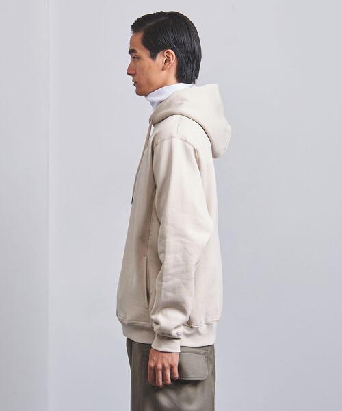 UNITED ARROWS(ユナイテッドアローズ)の「スウェット フーディ(パーカー・メンズ・シャーベット/ベージュ/ブラック・M/L/S)」の19枚目の写真