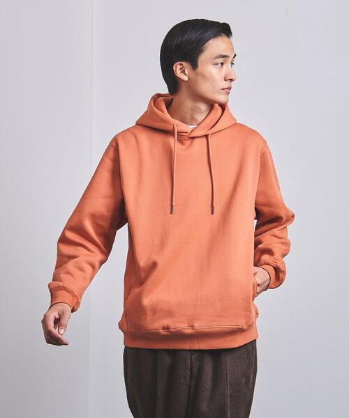 UNITED ARROWS(ユナイテッドアローズ)の「スウェット フーディ(パーカー・メンズ・シャーベット/ベージュ/ブラック・M/L/S)」の4枚目の写真