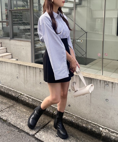マルチWAYロングシャツ マルチWAYロングシアーシャツ - メルカリ