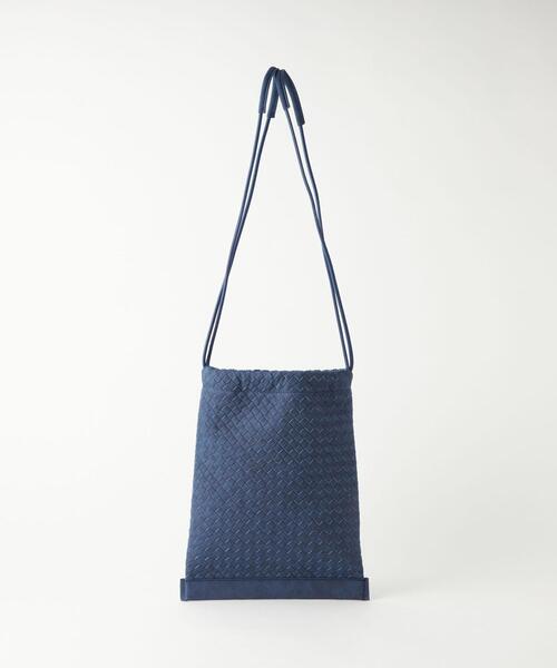 H.V.F.N（ハブファン）の「【矢野未希子さん着用】【別注】＜H.V.F.N＞ BICE DRST BAG（ショルダーバッグ・レディース・ベージュ/ネイビー/ピンク・FREE）」の2枚目の写真