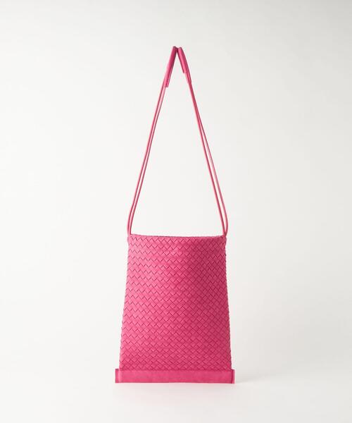 H.V.F.N（ハブファン）の「【矢野未希子さん着用】【別注】＜H.V.F.N＞ BICE DRST BAG（ショルダーバッグ・レディース・ベージュ/ネイビー/ピンク・FREE）」の3枚目の写真