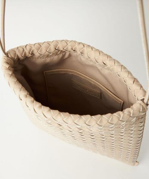 H.V.F.N（ハブファン）の「【矢野未希子さん着用】【別注】＜H.V.F.N＞ BICE DRST BAG（ショルダーバッグ・レディース・ベージュ/ネイビー/ピンク・FREE）」の7枚目の写真