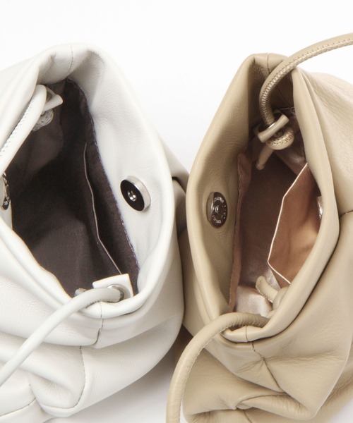 NOMADIS（ノマディス）の「NOMADIS / MOUS（ショルダーバッグ・レディース・オフホワイト/ベージュ/ライトグリーン・FREE）」の11枚目の写真