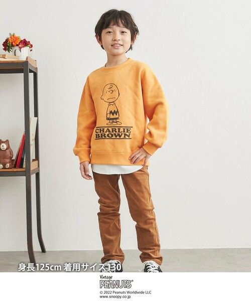 coen（コーエン）の「コーデュロイスキニーパンツ（その他パンツ・キッズ・オフホワイト/ライトグレー/ベージュ/コバルトブルー・150/120/110/100/140/130）」の14枚目の写真