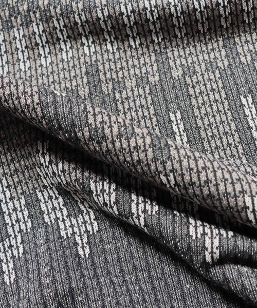 REMI RELIEF（レミレリーフ）の「REMI RELIEF/レミレリーフ エクテルJQクルー ニット ノルディック オーバーサイズ（ニット/セーター・メンズ・ブラウン系その他2/ブラウン系その他/レッド系その他/チャコールグレー・L/XL/M）」の9枚目の写真