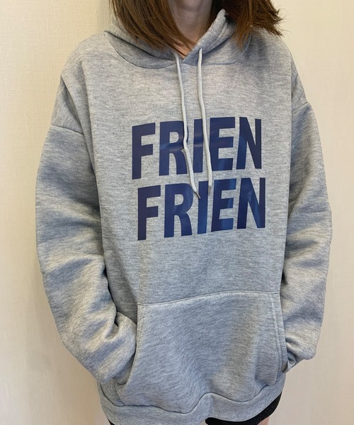 fiere（フィエール）の「韓国っぽぬくぬく軽量パーカー（パーカー・レディース・グレー/アイボリー・M/L/XL）」の8枚目の写真