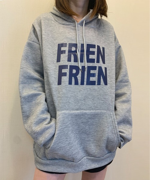fiere（フィエール）の「韓国っぽぬくぬく軽量パーカー（パーカー・レディース・グレー/アイボリー・M/L/XL）」の9枚目の写真