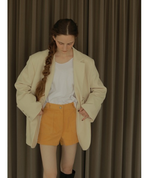 AMAIL（アマイル）の「Super over 4way coat（テーラードジャケット・レディース・ピンク/ブラック/アイボリー・FREE）」の17枚目の写真