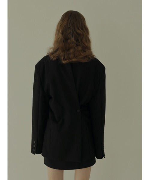 AMAIL（アマイル）の「Super over 4way coat（テーラードジャケット・レディース・ピンク/ブラック/アイボリー・FREE）」の22枚目の写真