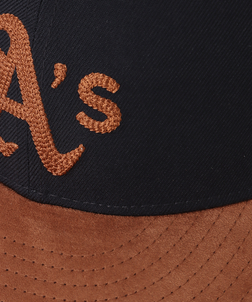 NEW ERA（ニューエラ）の「【NEW ERA / ニューエラ】別注 アスレチックス 2 PANEL LP（キャップ・メンズ・グリーン/ネイビー/レッド・FREE）」の20枚目の写真