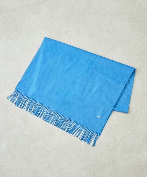 PAPILLONNER（パピヨネ）の「カラーカシミヤストール/PAPILLONNER/パピヨネ（ストール/ショール・レディース・ブルー/オレンジ・FREE）」の22枚目の写真