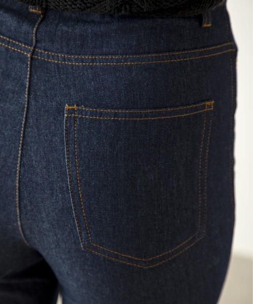 MILLION CARATS（ミリオンカラッツ）の「ダブルステッチデニムパンツ（デニムパンツ・レディース・ブルー/ブラック・FREE）」の12枚目の写真