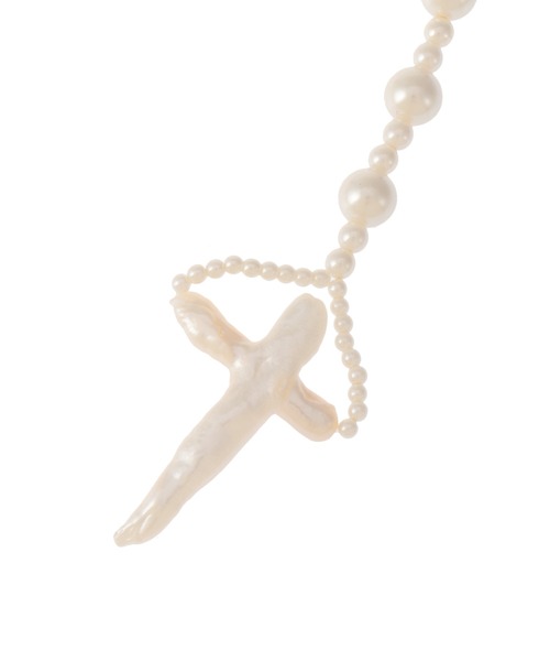 PAMEO POSE（パメオポーズ）の「Cross Pearl Hair Pin（ヘアピン・レディース・シルバー・FREE）」の5枚目の写真