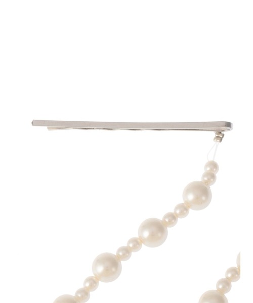 PAMEO POSE（パメオポーズ）の「Cross Pearl Hair Pin（ヘアピン・レディース・シルバー・FREE）」の11枚目の写真