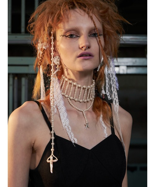 PAMEO POSE（パメオポーズ）の「Cross Pearl Hair Pin（ヘアピン・レディース・シルバー・FREE）」の13枚目の写真