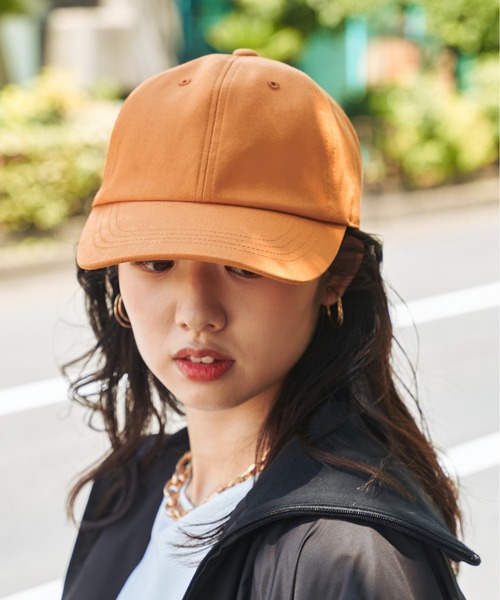 EDWIN(エドウィン)の「【EDWIN】エドウィン ピス付き シンプル キャップ TWILL BASEBALL CAP ローキャップ バックストラップ(キャップ・レディース・ブラック/グリーン/ブラウン/キャメル/ベージュ/キナリ・フリー)」の20枚目の写真