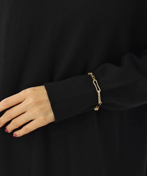 THE SHOP TK (ザ ショップ ティーケー )の「◆【ON/OFF活躍】マグネットコンビチェーンブレスレット(ブレスレット・レディース・ゴールド/シルバー・00)」の3枚目の写真