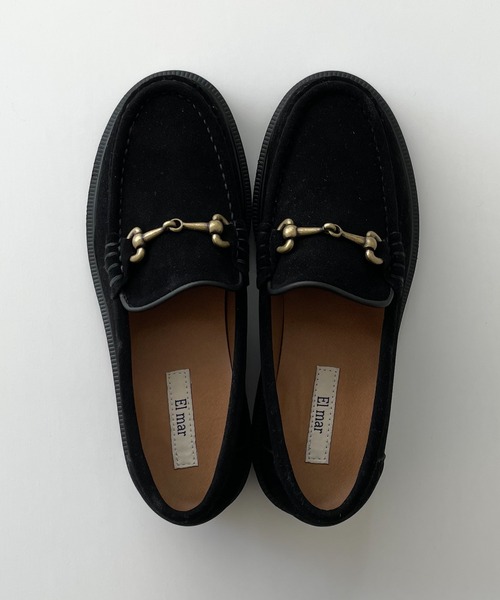 CANAL JEAN（キャナルジーン）の「El mar(エルマール) フェイクスウェードローファー（ローファー・レディース・ブラウン/ブラック・23/23.5/24/24.5）」の7枚目の写真