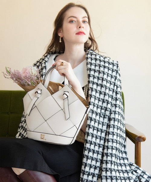 セール】リエールティッセ メッシュトートバッグ ショルダー付