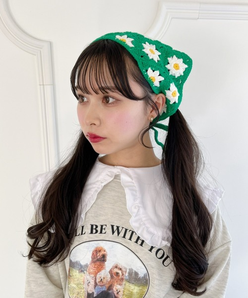 Loueme（ルエム）の「【23S/S 春夏新作】フラワーモチーフかぎ