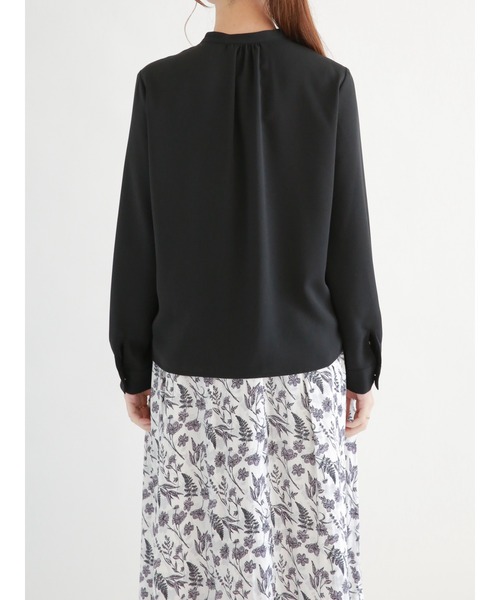 Te chichi（テチチ）の「金釦フロントレースブラウス（シャツ/ブラウス・レディース・シルバーグレー/ブラック/オフホワイト・ﾌﾘ-）」の13枚目の写真