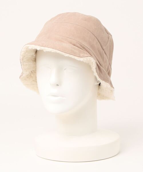 SPIGA（スピーガ）の「裏ﾎﾞｱﾃﾞｻﾞｲﾝﾊｯﾄ（ハット・レディース・ブラック/グレー/キャメル/ベージュ・FREE）」の9枚目の写真